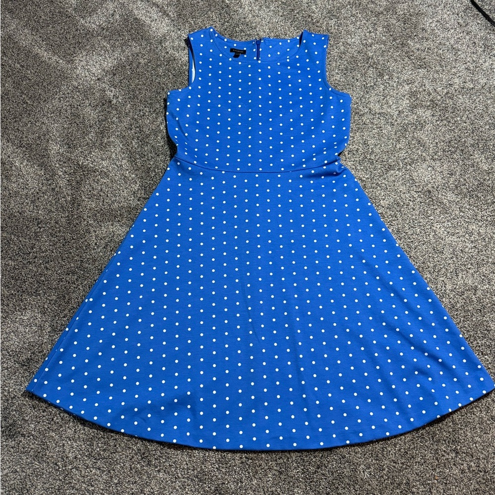 Talbots Polka Dot Dress M